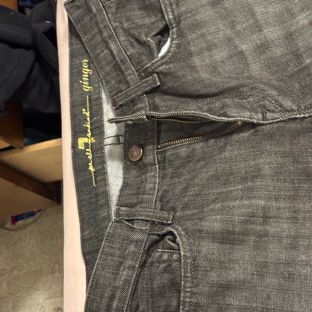 Brown 7 for all mankind jeans